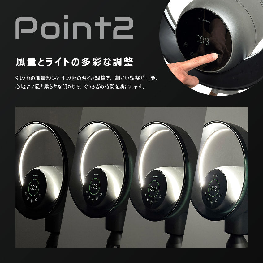 ルーザー LOOZER SMART FAN TRIPOD SFT01